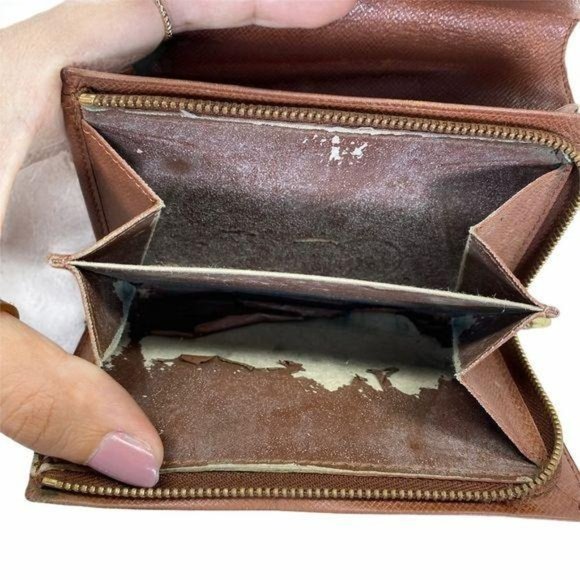 Authentic Louis Vuitton Wallet Porte Monnaie Billets Tresor LV Vintage - Picture 11 of 12